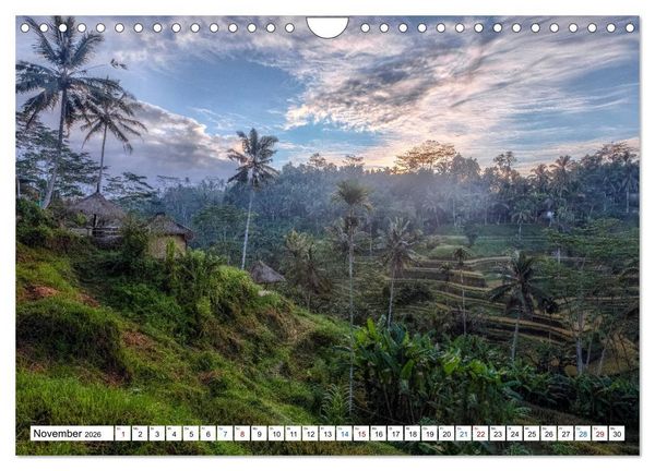 Produktbild: Bali, tropisches Inselparadies in Indonesien (Wandkalender 2026 DIN A4 quer), CALVENDO Monatskalender