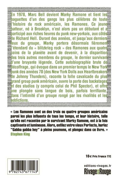 Produktbild: Punk rock blitzkrieg : ma vie chez les Ramones