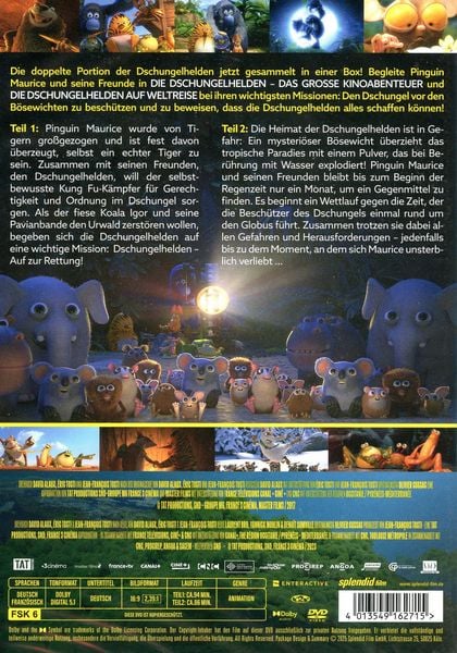 Produktbild: Die Dschungelhelden: Double Feature [2 DVDs]