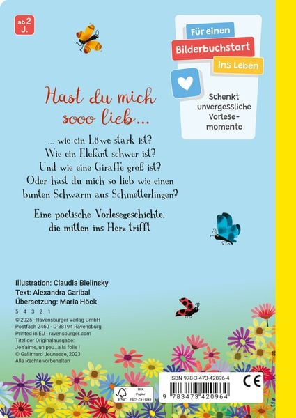 Produktbild: Ich hab dich lieb &hellip; ein bisschen, sehr und noch viel mehr!