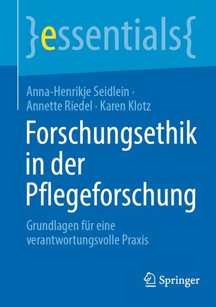 Produktbild: Forschungsethik in der Pflegeforschung