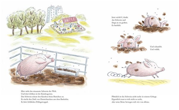Produktbild: Ein Schwein im Kindergarten