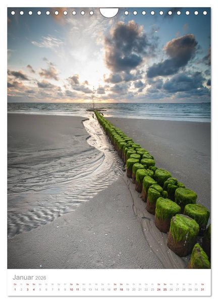 Produktbild: Amrum - Das Gesicht der Nordsee (Wandkalender 2026 DIN A4 hoch), CALVENDO Monatskalender