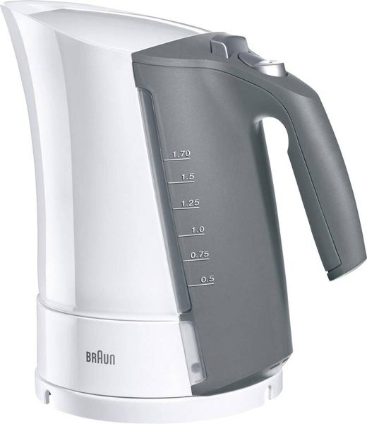 Braun WK500 Multiquick5 weiss Wasserkocher Weiß