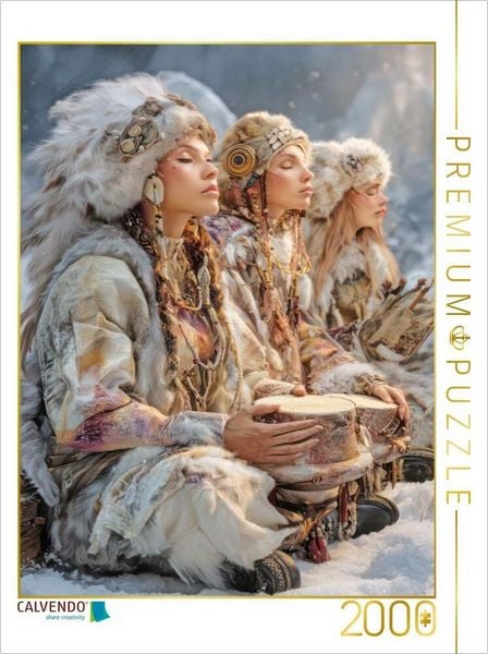 CALVENDO Puzzle Wikinger Fantasiemotive | 2000 Teile Lege-Größe 90x67cm Foto-Puzzle für glückliche Stunden