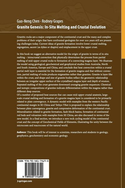 Produktbild: Granite Genesis: In-Situ Melting and Crustal Evolution