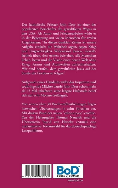 Produktbild: Ein Mensch des Friedens und der Gewaltfreiheit werden