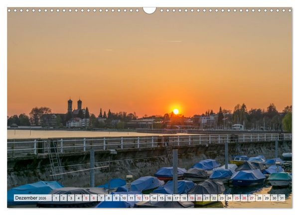 Produktbild: Traumhafter Bodensee (Wandkalender 2026 DIN A3 quer), CALVENDO Monatskalender