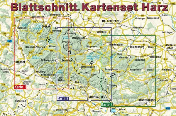 Produktbild: Kartenset Harz