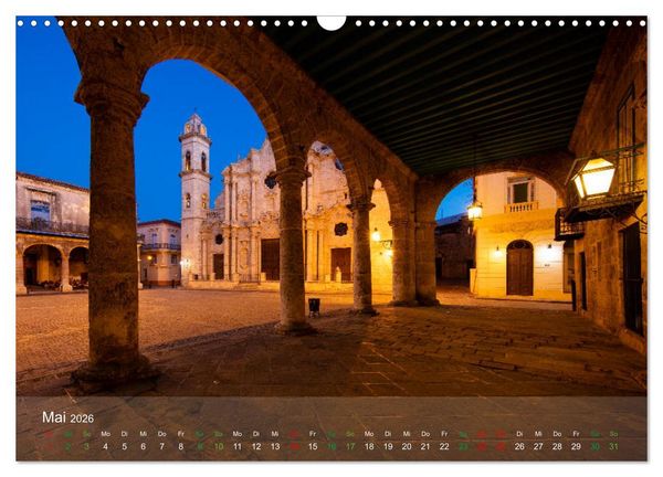 Produktbild: KUBA - Eine Zeitreise (Wandkalender 2026 DIN A3 quer), CALVENDO Monatskalender