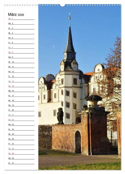 Produktbild: Dessau - Anhaltisches Erbe (Wandkalender 2026 DIN A2 hoch), CALVENDO Monatskalender