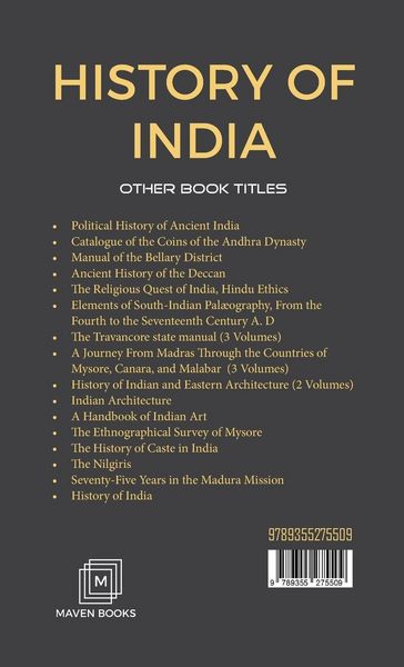 Produktbild: History Of India