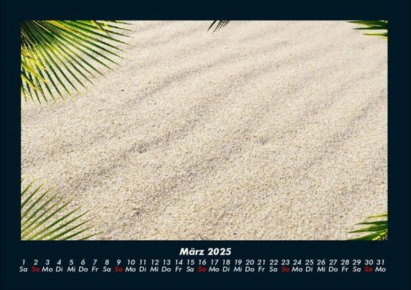 Produktbild: Urlaubsgef&uuml;hle 2025 Fotokalender DIN A4