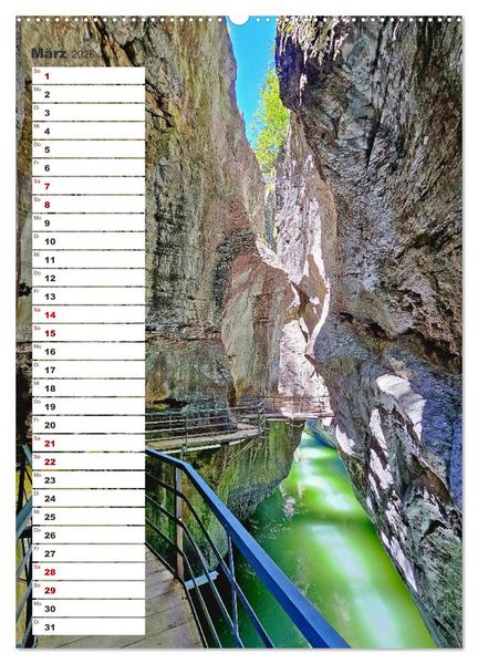Produktbild: Schweizer Ansichten - Berge, Fl&uuml;sse und Seen in der Schweiz (Wandkalender 2026 DIN A2 hoch), CALVENDO Monatskalender