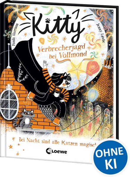 Kitty (Band 5) - Verbrecherjagd bei Vollmond, Gebundene Ausgabe von Paula Harrison, Loewe, 978-3-7432-0684-7