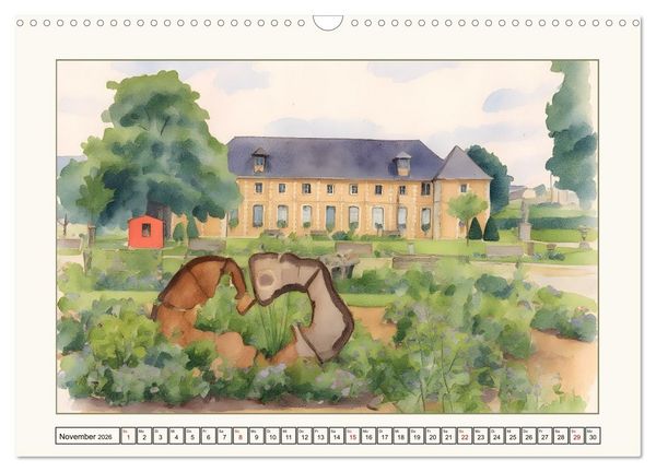 Produktbild: Reise durch die Normandie (Wandkalender 2026 DIN A3 quer), CALVENDO Monatskalender