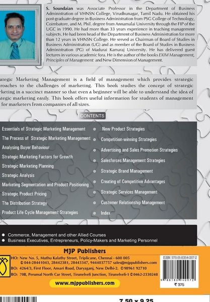 Produktbild: Strategic Marketing Management