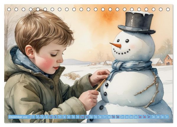 Produktbild: Liebste Kinder (Tischkalender 2026 DIN A5 quer), CALVENDO Monatskalender