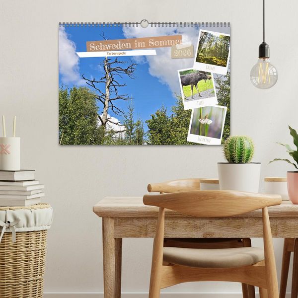 Produktbild: Schweden im Sommer (Wandkalender 2026 DIN A3 quer), CALVENDO Monatskalender