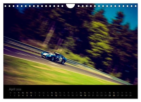 Produktbild: AC Cobra - Racing (Wandkalender 2026 DIN A4 quer), CALVENDO Monatskalender