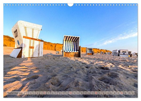 Produktbild: SYLT-LIEBE Atemberaubende Momente (Wandkalender 2026 DIN A3 quer), CALVENDO Monatskalender