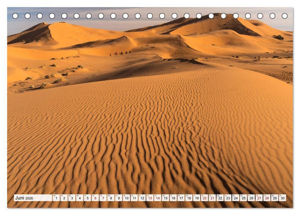 Produktbild: Marokko - Der S&uuml;den (Tischkalender 2026 DIN A5 quer), CALVENDO Monatskalender