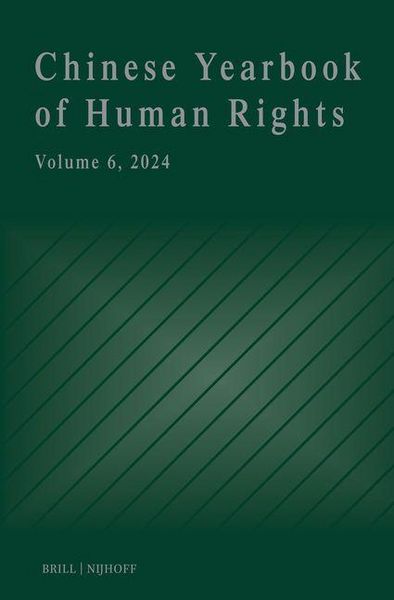 Produktbild: Chinese Yearbook of Human Rights, Volume 6 (2024)
