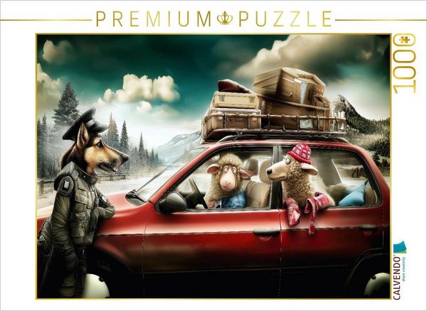 Produktbild: CALVENDO Puzzle &Uuml;berladung | 1000 Teile Lege-Gr&ouml;&szlig;e 64x48cm Foto-Puzzle f&uuml;r gl&uuml;ckliche Stunden