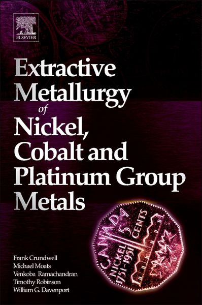 Produktbild: Extractive Metallurgy of Nickel, Cobalt and Platinum Group Metals