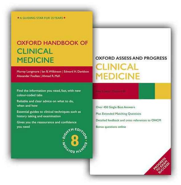 Produktbild: Oxford Handbook of Clinical Medicine Eighth Edition and Oxford Assess and Progress Clinical Medicine Pack