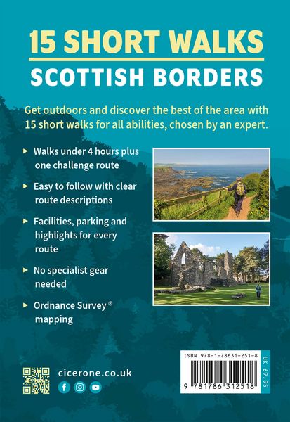 Produktbild: 15 Short Walks in the Scottish Borders