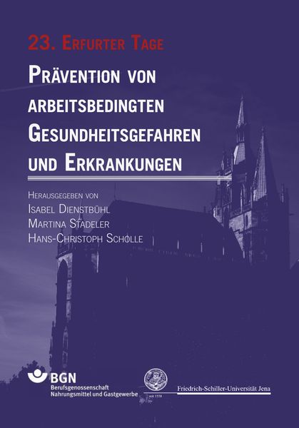 Produktbild: Pr&auml;vention von arbeitsbedingten Gesundheitsgefahren und Erkrankungen 23