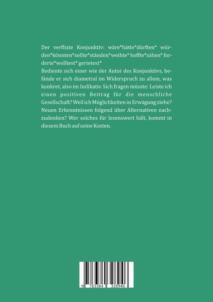 Produktbild: Der verflixte Konjunktiv