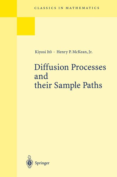 Produktbild: Diffusion Processes and their Sample Paths