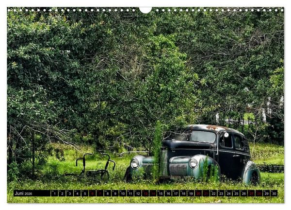 Produktbild: Florida Junk Cars (Wandkalender 2026 DIN A3 quer), CALVENDO Monatskalender