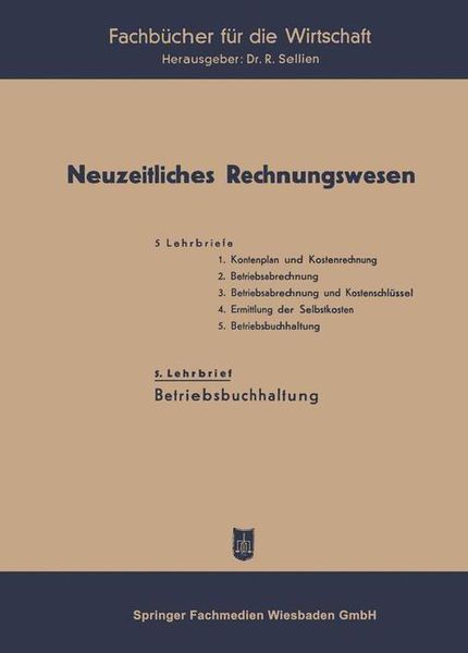 Produktbild: Neuzeitliches Rechnungswesen