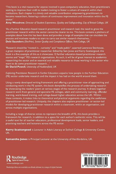 Produktbild: Exploring Practitioner Research in Further Education