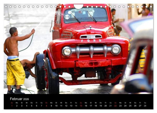 Produktbild: OLDTIMER 2026 (Wandkalender 2026 DIN A4 quer), CALVENDO Monatskalender