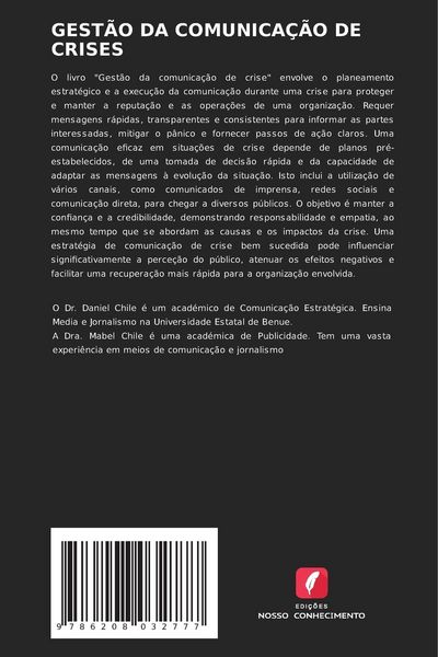 Produktbild: GEST&Atilde;O DA COMUNICA&Ccedil;&Atilde;O DE CRISES