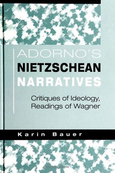 Produktbild: Adorno's Nietzschean Narratives