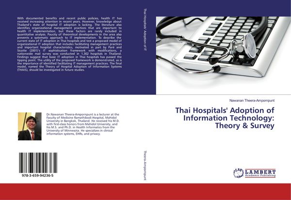 Produktbild: Thai Hospitals' Adoption of Information Technology: Theory & Survey