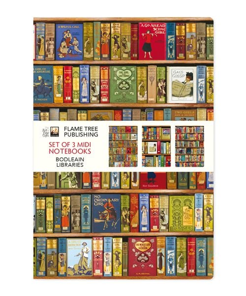 Produktbild: Dreier Set Mittelformat-Notizb&uuml;cher: Bodleian Libraries