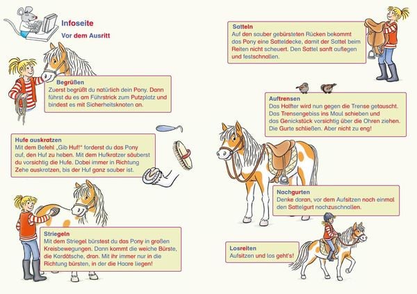 Produktbild: LESEMAUS zum Lesenlernen Sammelb&auml;nde: Pony-Silben-Geschichten mit Conni