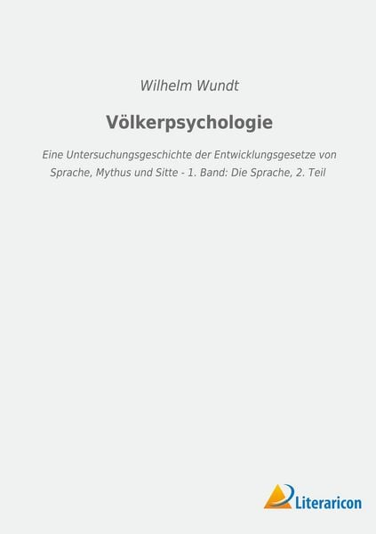 Produktbild: V&ouml;lkerpsychologie