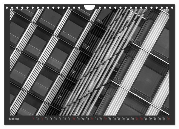 Produktbild: Architektur - Fassaden im Detail 2026 (Wandkalender 2026 DIN A4 quer), CALVENDO Monatskalender