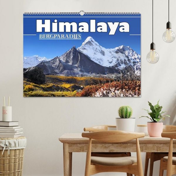 Produktbild: Himalaya - Bergparadies (Wandkalender 2026 DIN A2 quer), CALVENDO Monatskalender