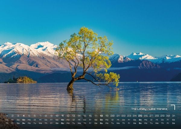 Produktbild: Neuseeland - Das Land der langen wei&szlig;en Wolke - 2027 - Kalender DIN A3