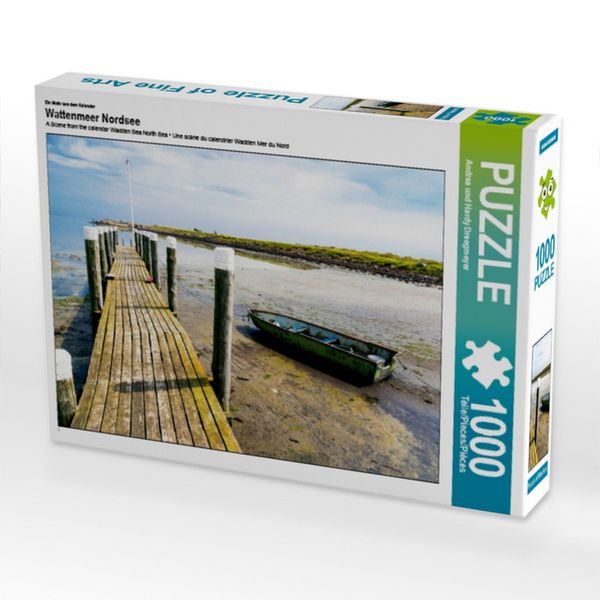 Produktbild: Boot im Watt, 1000 Teile