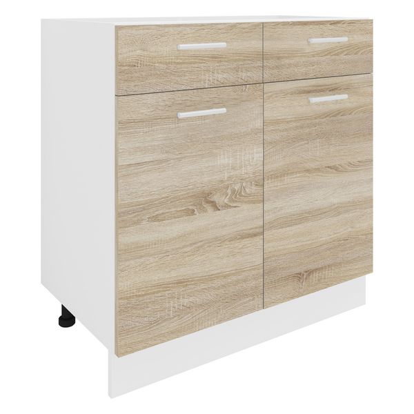 Produktbild: K&uuml;chenschrank B 80 cm Unterschrank Schublade Esilo