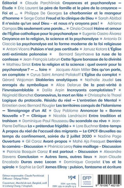 Produktbild: Revue Mental ; Croyances et Psychanalyse